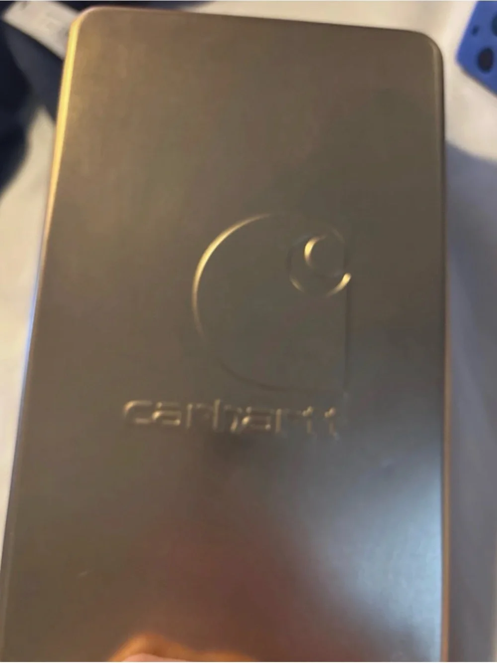 Carhartt Zip Clutch Wallet in Dark Brown